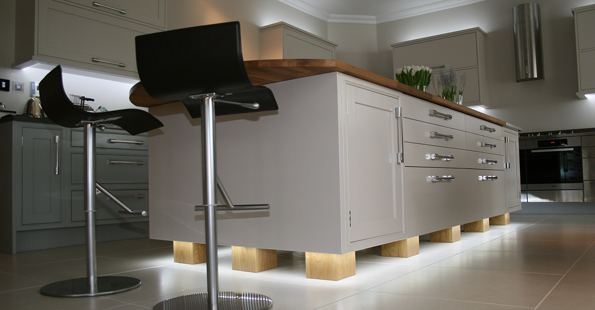 duck egg and alpine white kitchen maidstone kent